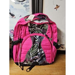 NWT High Sierra Sports Backpack Pink 6 Layers Pink Tech Sport‎  19" *15*6"
